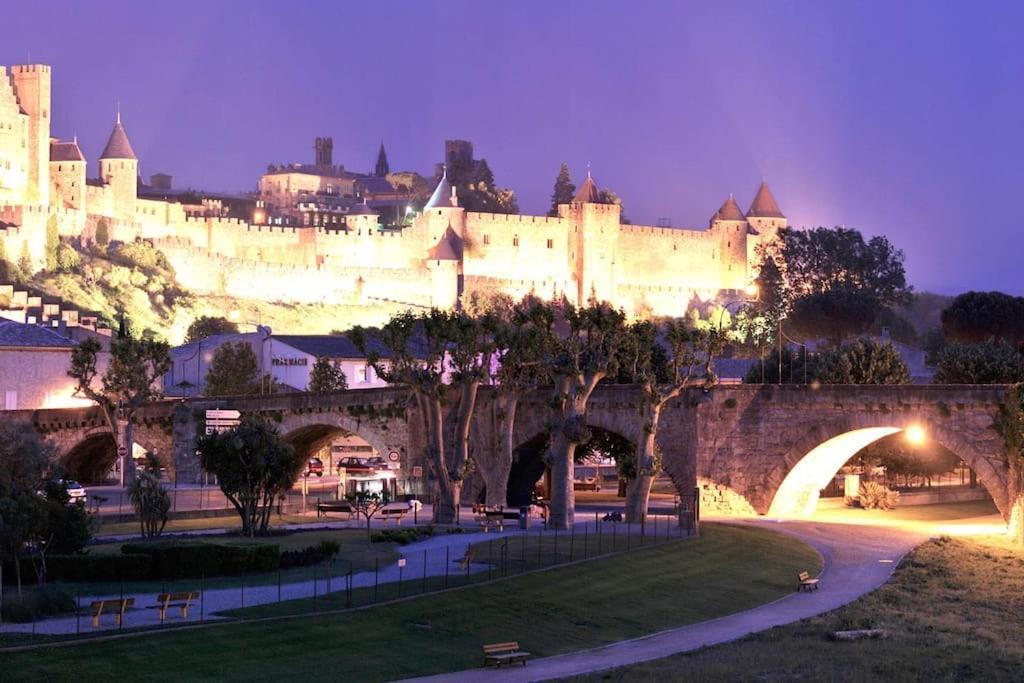 Appartement Avec Terrasse Centre De La Bastide Carcassone Kültér fotó
